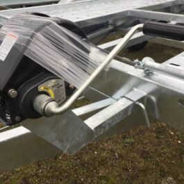 Remolque portacoches ptac 2700 kg entregado nuevo con 2 años de garantía