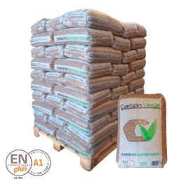 CARBON VERDE PELLET – Palet de 70 sacos de pellets