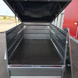 Remolque Lider Florence de 750 kg con capota y laterales dobles