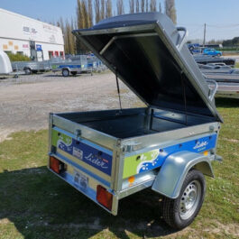 Remolque Alicante + capó abs + rueda de repuesto nueva entregada con 2 años de garantía