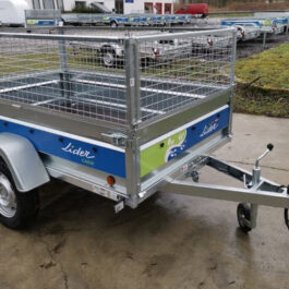 Remolque Cádiz 205x132x39 + extensiones de malla 50 cm, nuevo, se entrega con 2 años de garantía