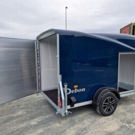 Remolque Pullman Debon Cargo 1300 Azul con Suspensión y Puerta Lateral